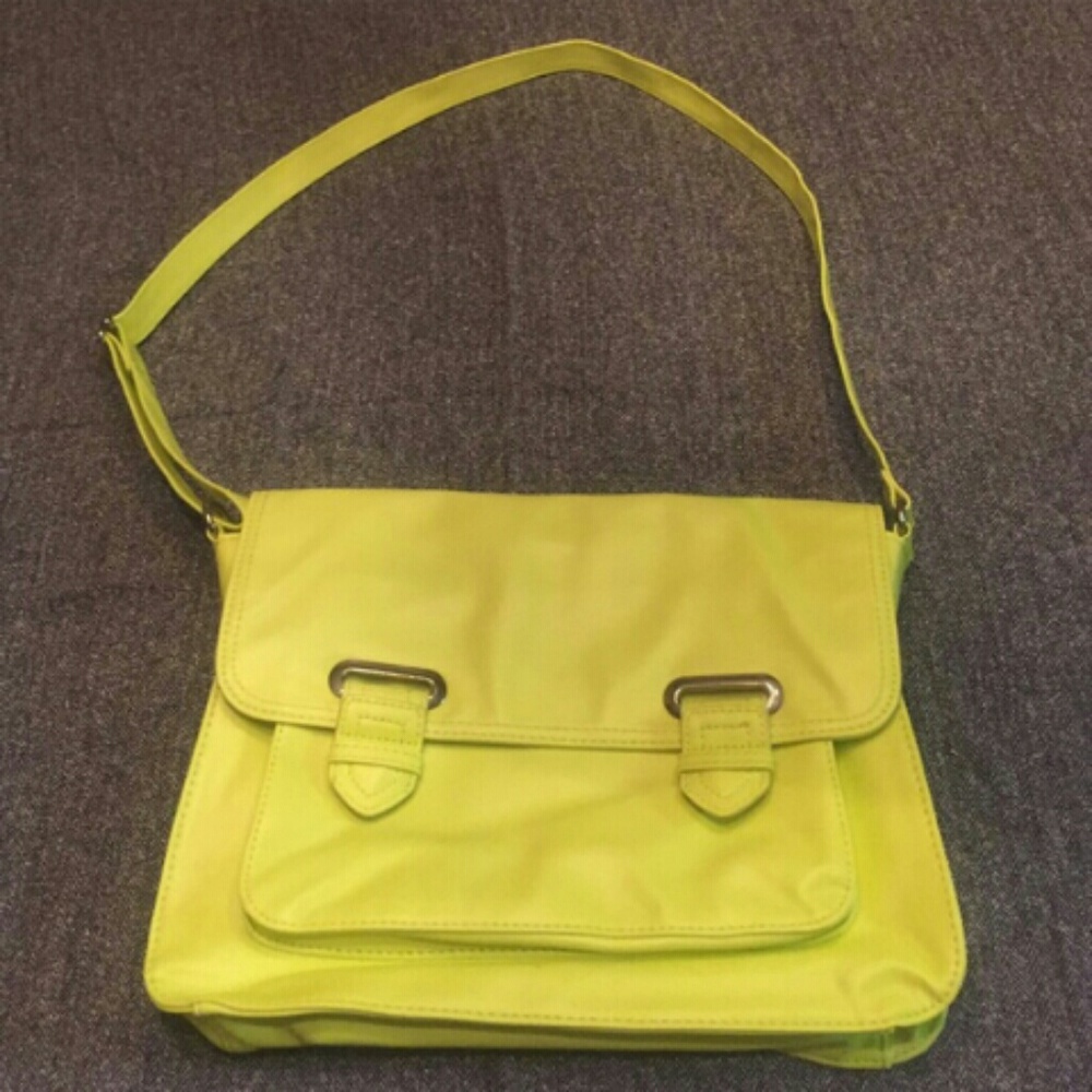 MONDANI NEW YORK  neon messager bag